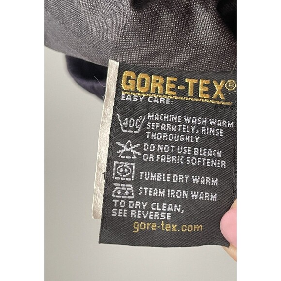 Zero Restriction Gore Tex Golf Vest Mens L Blue Windbreaker Interclub Invitation - Picture 6 of 14